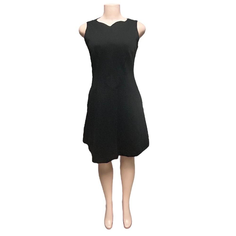 Spanx Little Black Dress Sleeveless Career Party Dress Sheath Size S